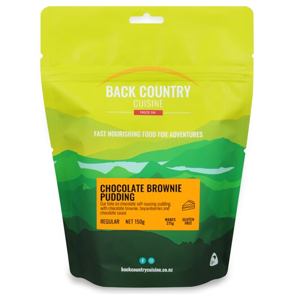 BACK COUNTRY CUISINE CHOCOLATE BROWNIE PUDDING