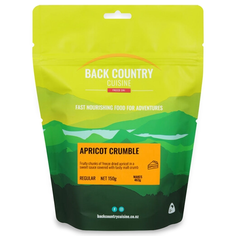 BACK COUNTRY CUISINE APRICOT CRUMBLE