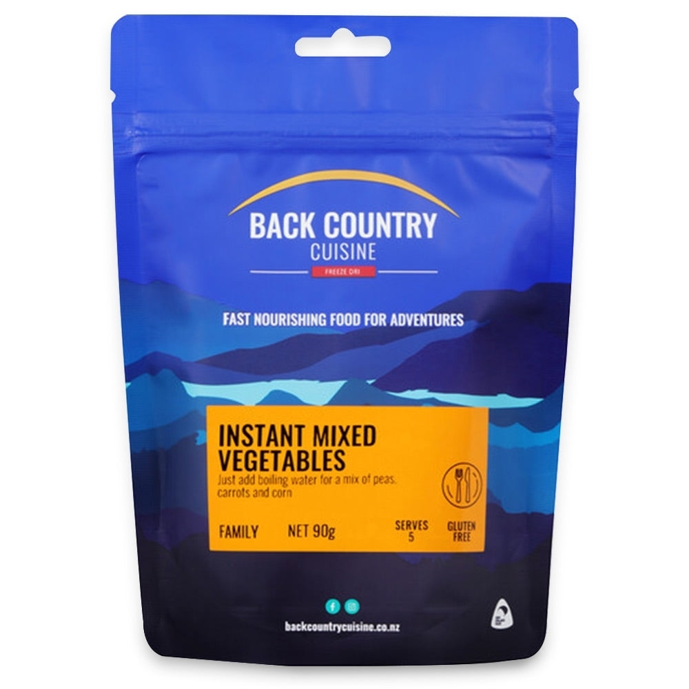BACK COUNTRY CUISINE INSTANT MIXED VEGETABLES