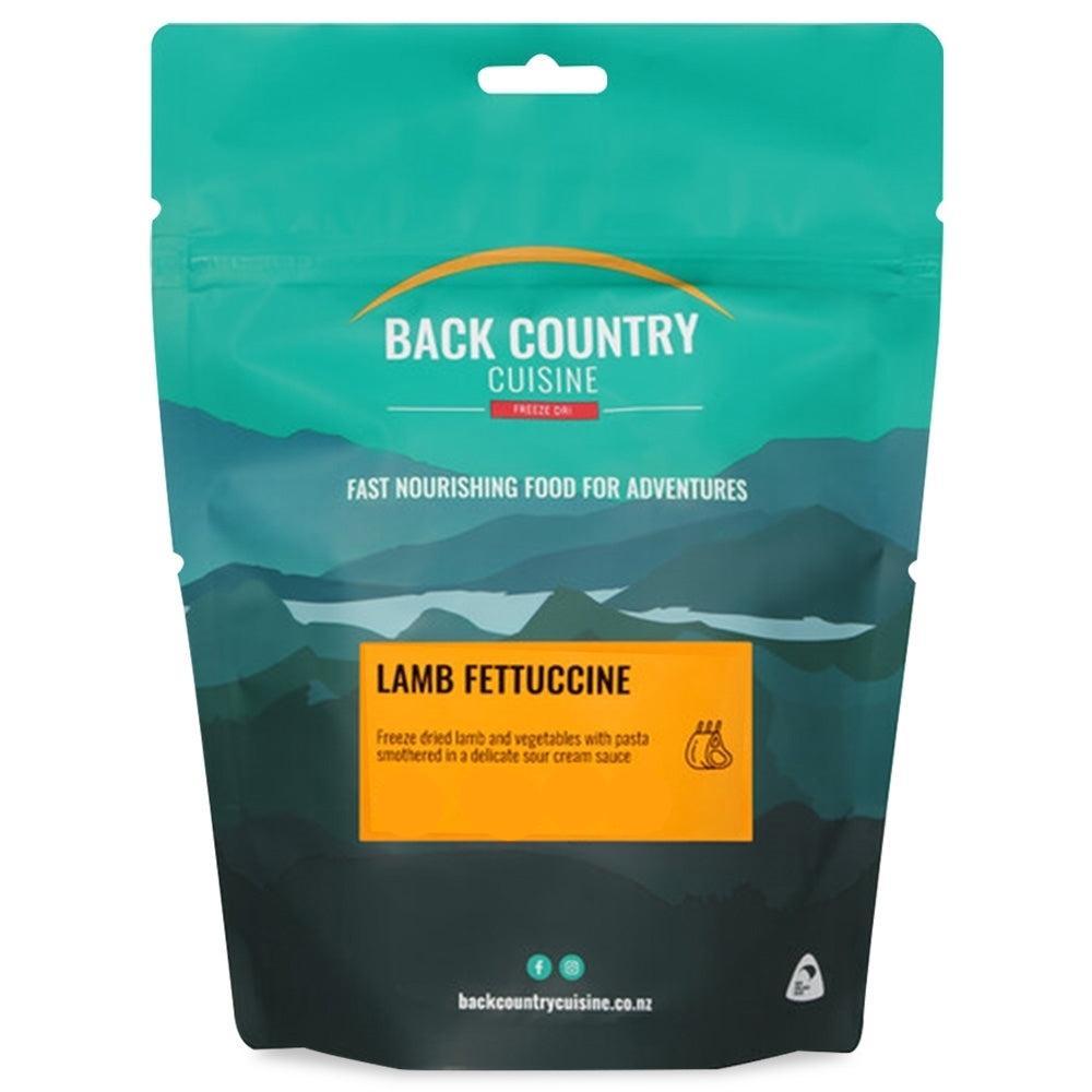BACK COUNTRY CUISINE LAMB FETTUCCINE