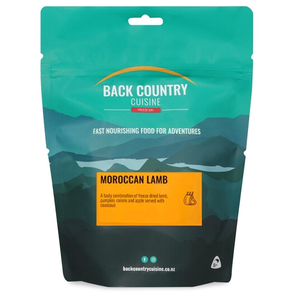 BACK COUNTRY CUISINE MOROCCAN LAMB