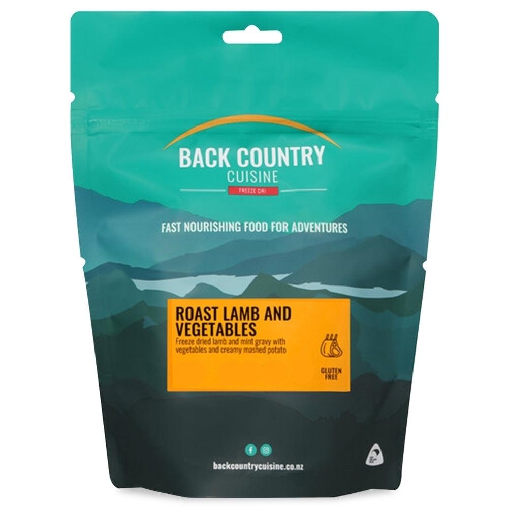 BACK COUNTRY CUISINE ROAST LAMB AND VEGES
