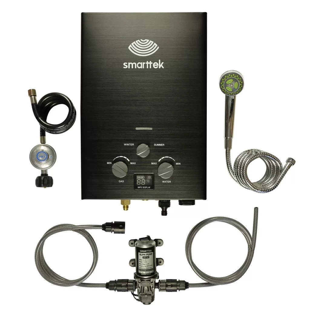 SMARTTEK BLACK HOT WATER SYSTEM 6LPM