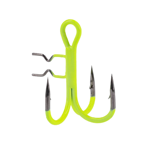 MIKADO JAWS VERTICAL TREBLE HOOK 4PCS