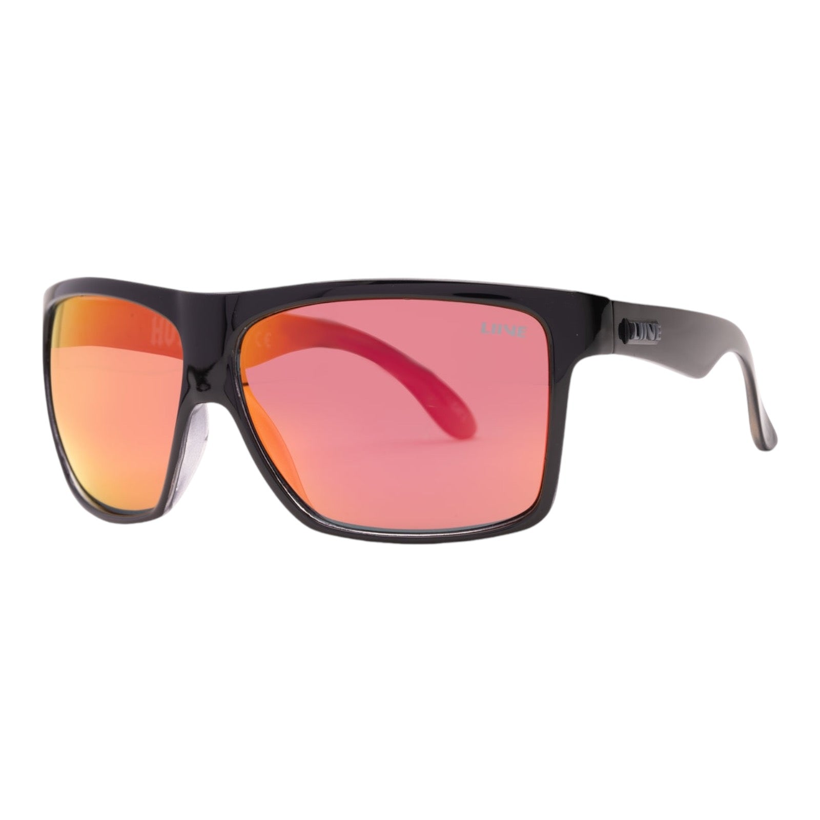 LIIVE VISION HOY 4 RED MIRROR POLAR FLOAT BLACK