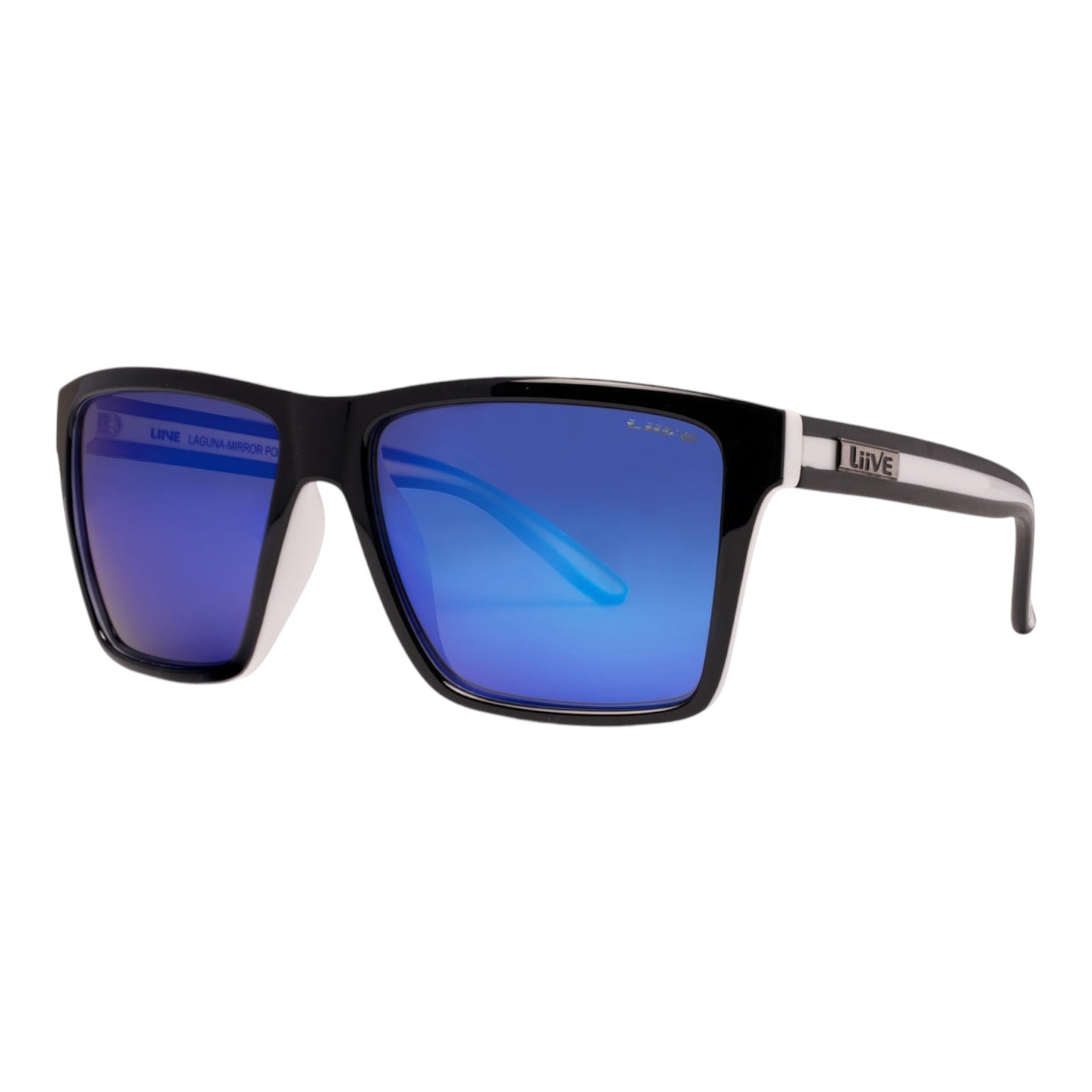 LIIVE VISION LAGUNA MIRROR POLAR MATT BLACK WHITE