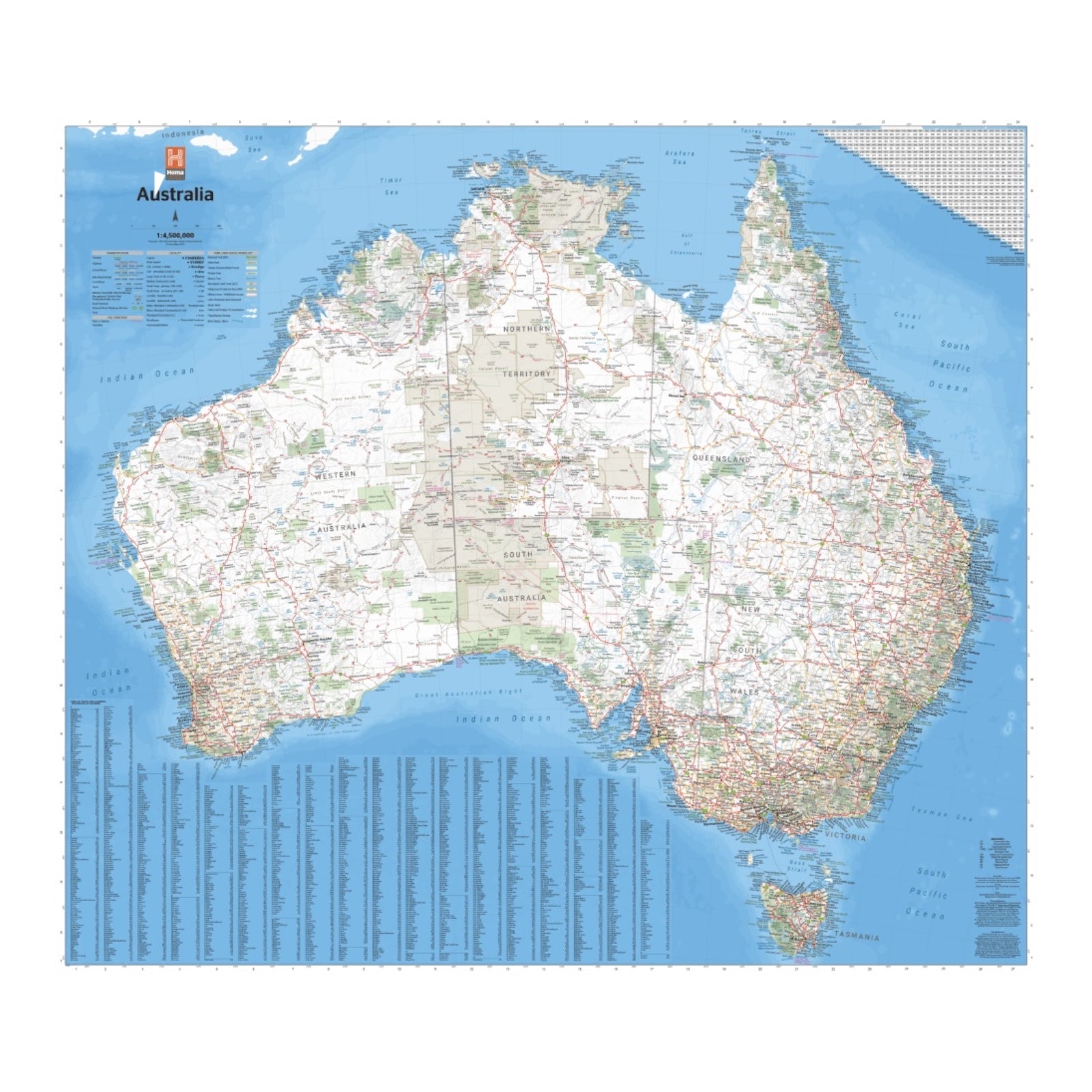 HEMA MAP AUSTRALIA