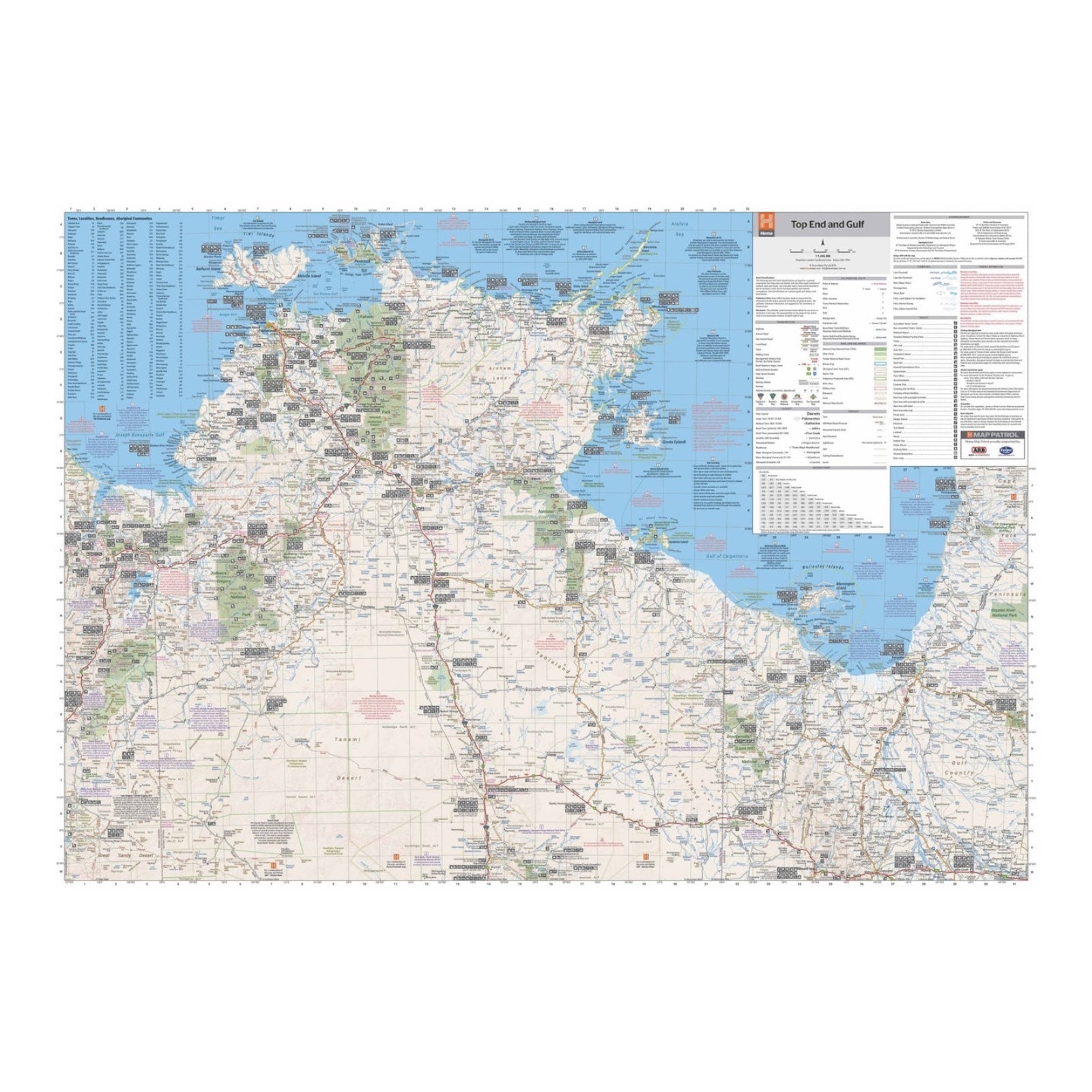 HEMA MAP TOP END AND GULF