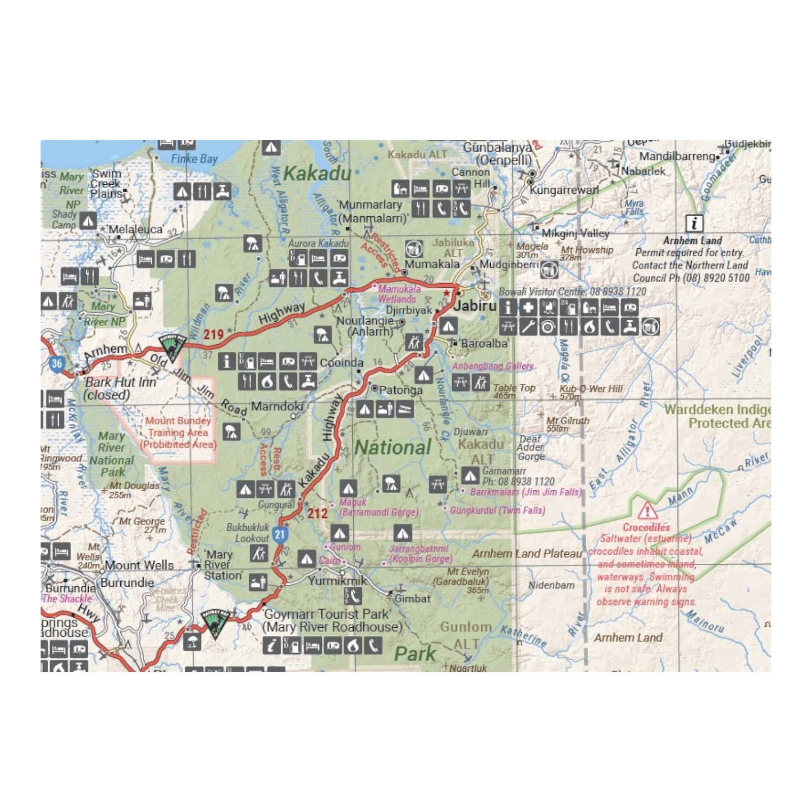 HEMA MAP TOP END AND GULF