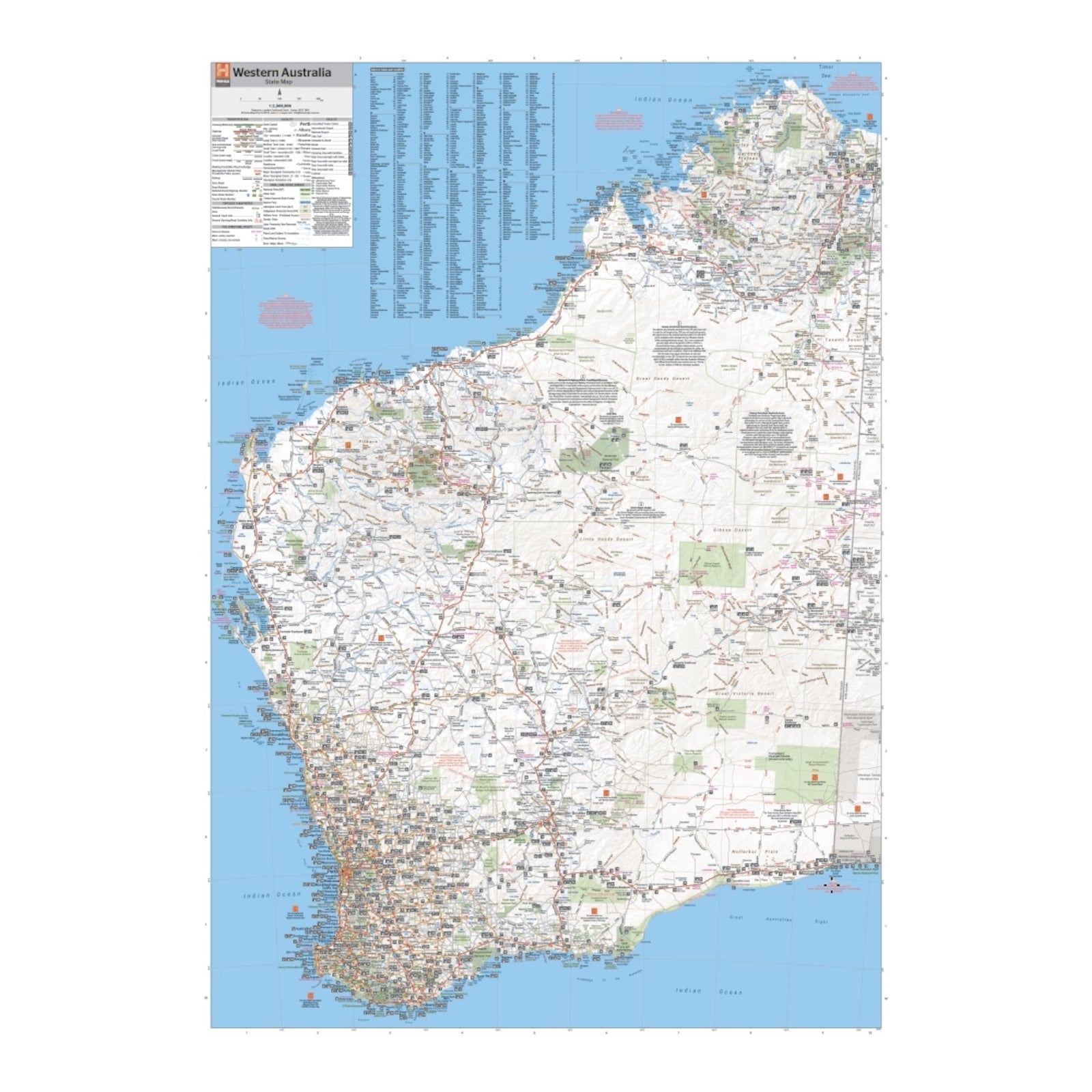 HEMA MAP WESTERN AUSTRALIA