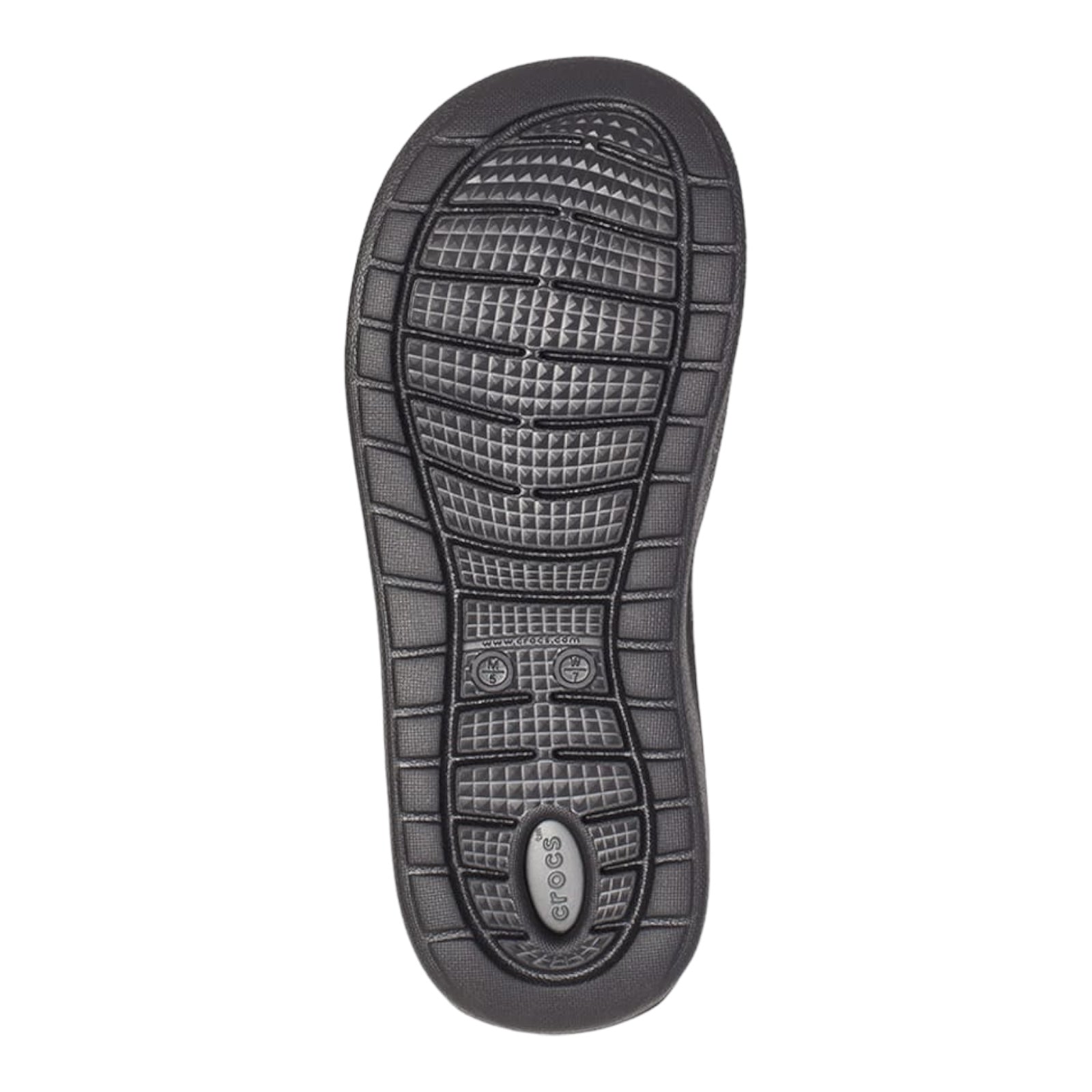 CROCS LITERIDE FLIP BLACK/GREY