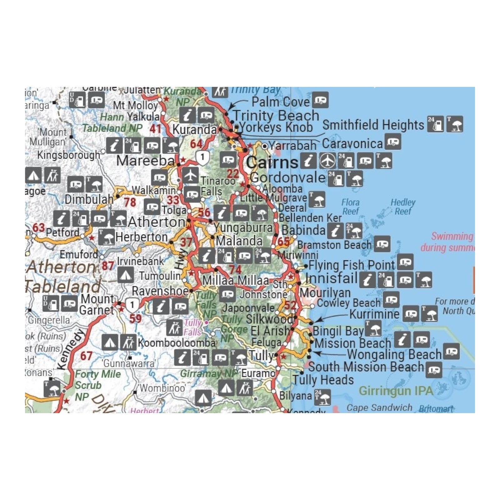 HEMA MAP QUEENSLAND HANDY