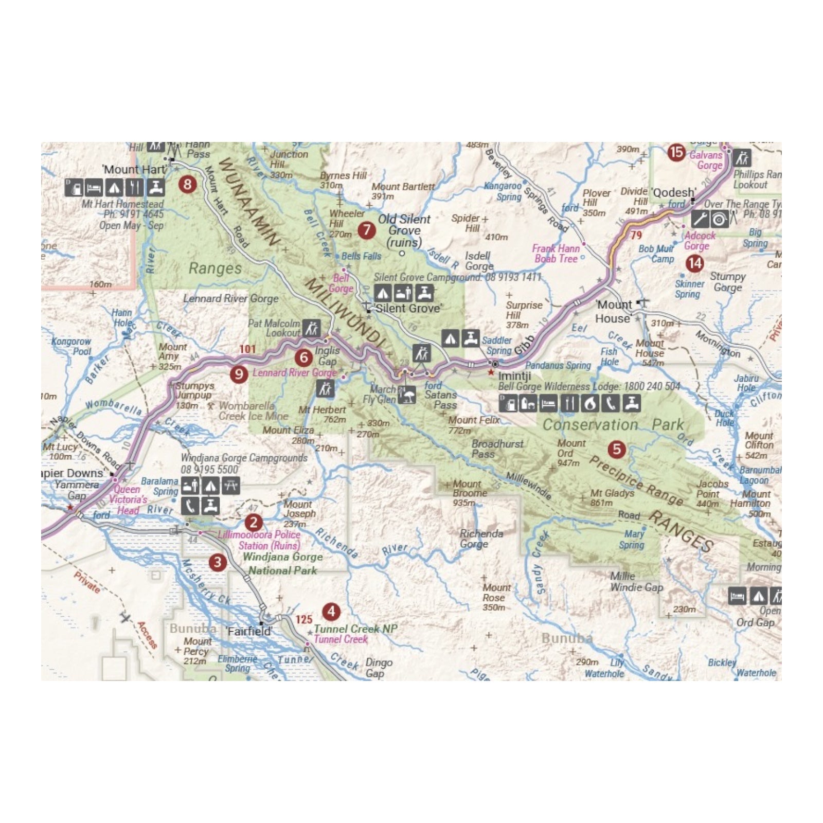 HEMA MAP THE KIMBERLEY