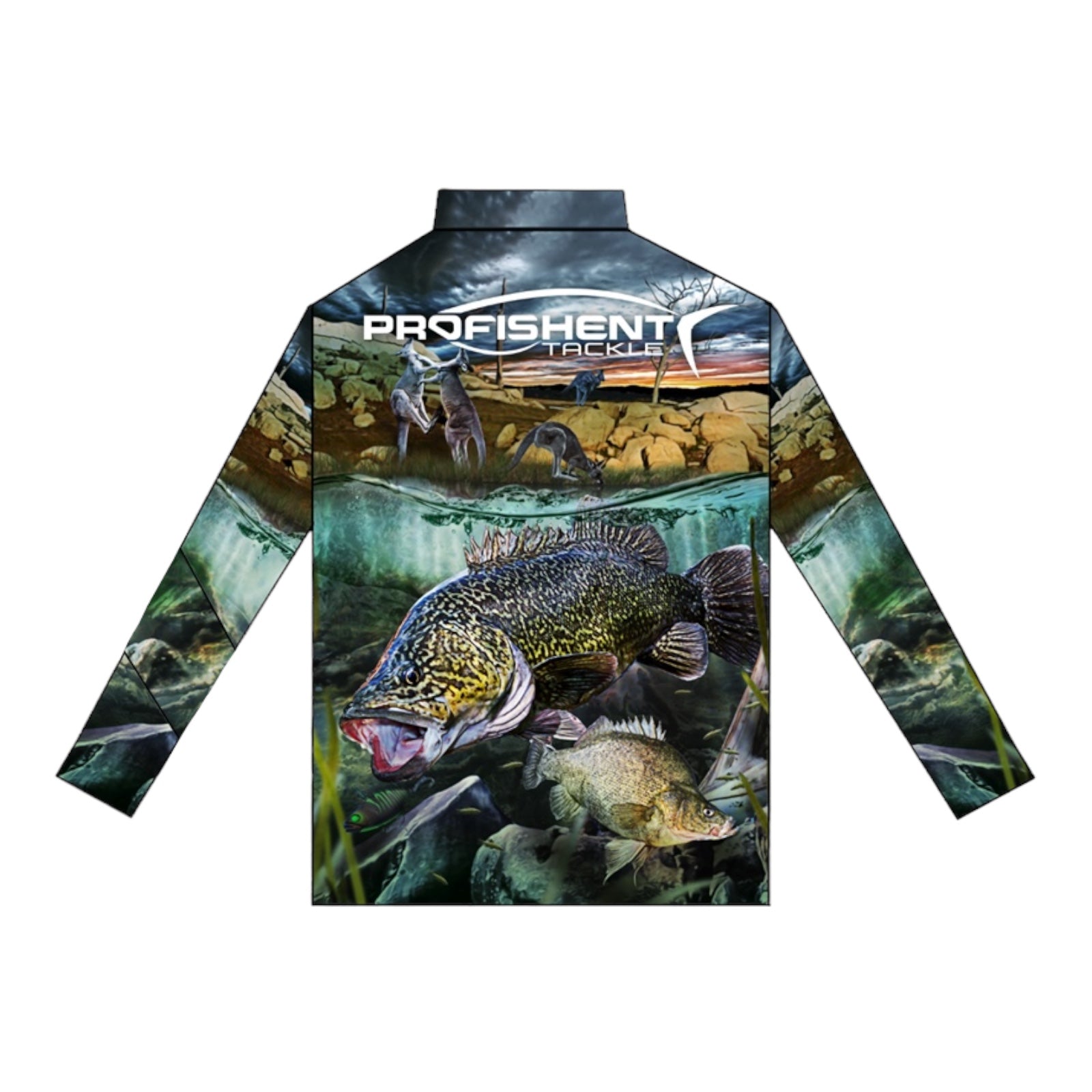 PROFISHENT COD/YELLA/KANGAROO KIDS SHIRT