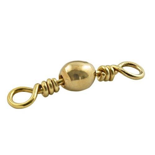SEAHORSE BRASS BARREL SWIVEL
