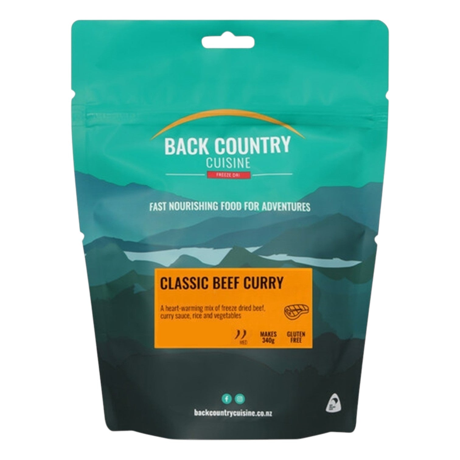 BACK COUNTRY CUISINE CLASSIC BEEF CURRY