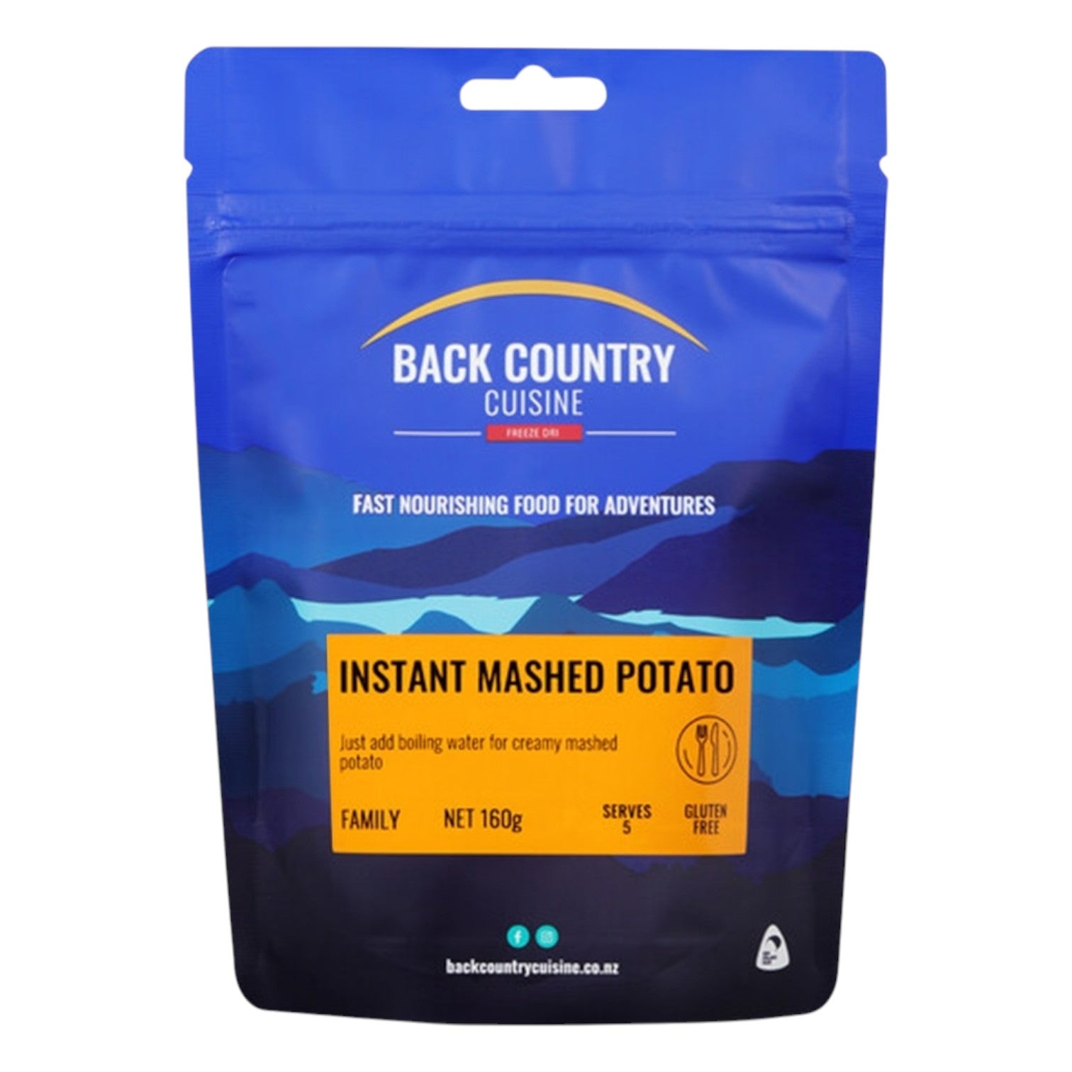 BACK COUNTRY CUISINE INSTANT MASHED POTATO