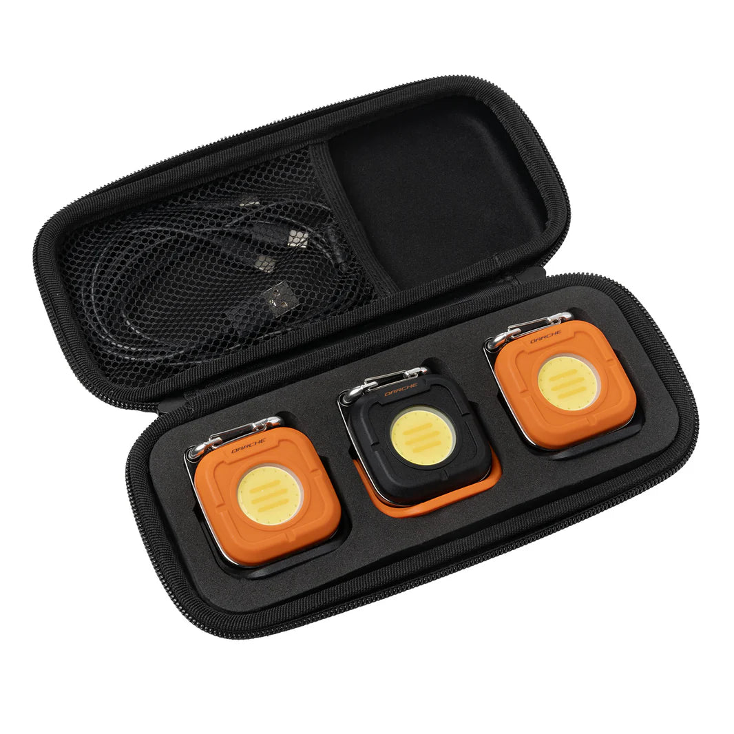 DARCHE MINI MULTI LED CAMP LIGHT 3PK