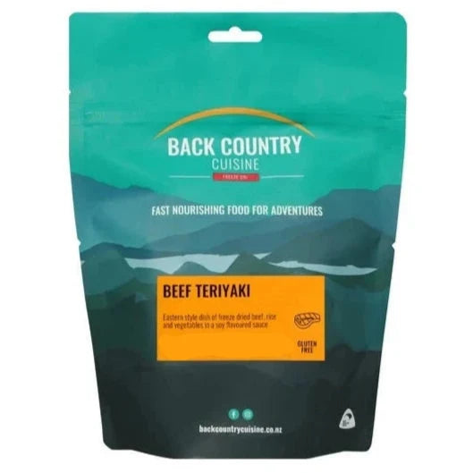 BACK COUNTRY CUISINE BEEF TERIYAKI