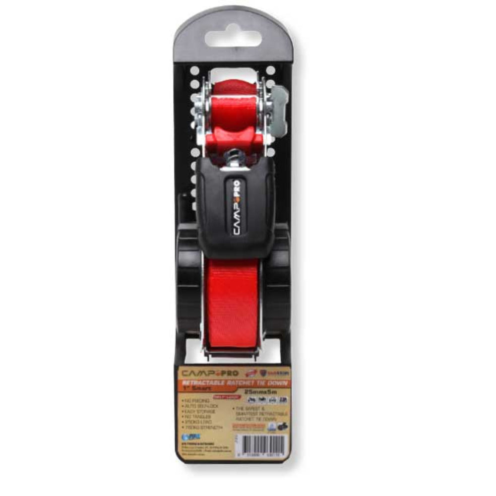 CAMP PRO WINDER RETRACTABLE RATCHET TIE DOWN