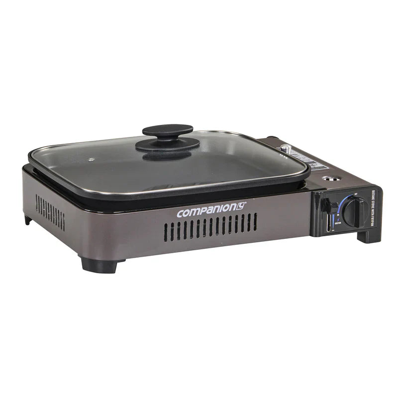 COMPANION BUTANE STOVE WITH FRYPAN