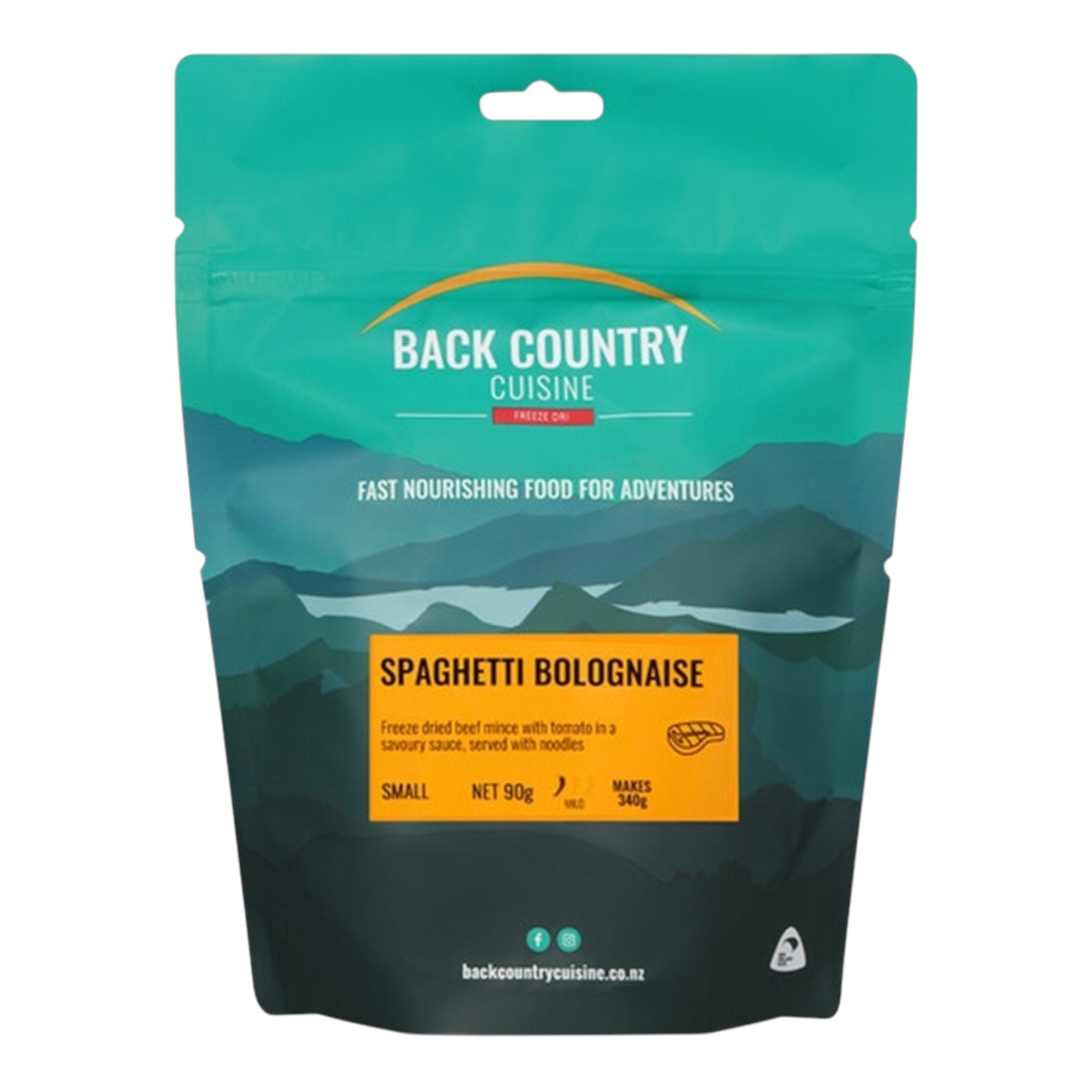 BACK COUNTRY CUISINE SPAGHETTI BOLOGNAISE