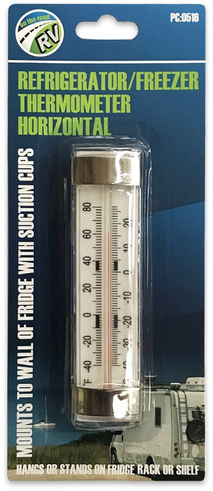 ON THE ROAD RV THERMOMETER HORIZONTAL