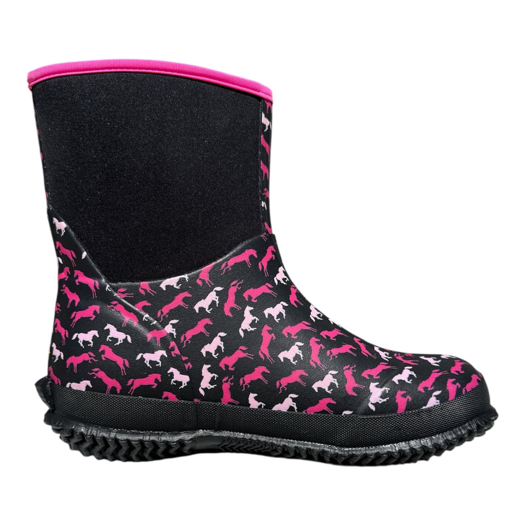 THOMAS COOK HORSE PRINT SCRUB BOOT WOMENS