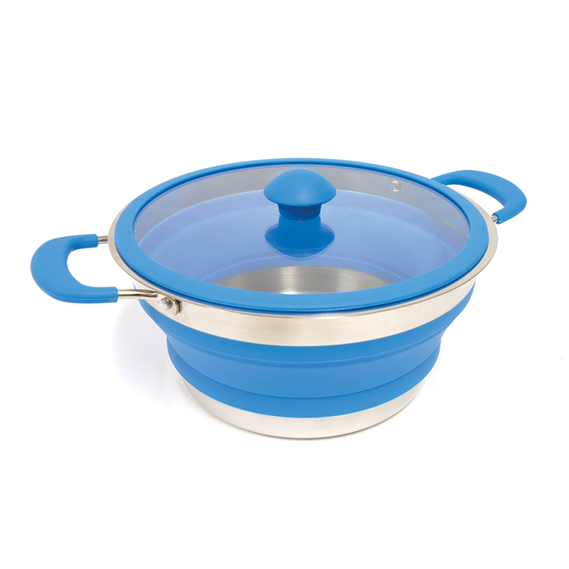 POPUP STAINLESS STEEL COOKING POT