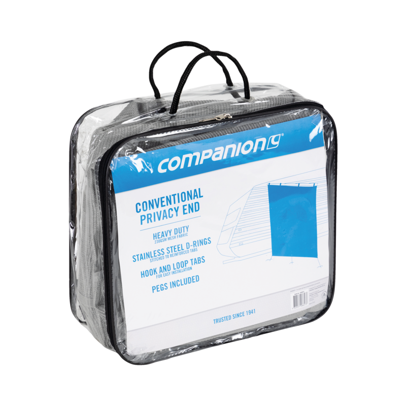 COMPANION CARAVAN CONVENTIONAL PRIVACY END