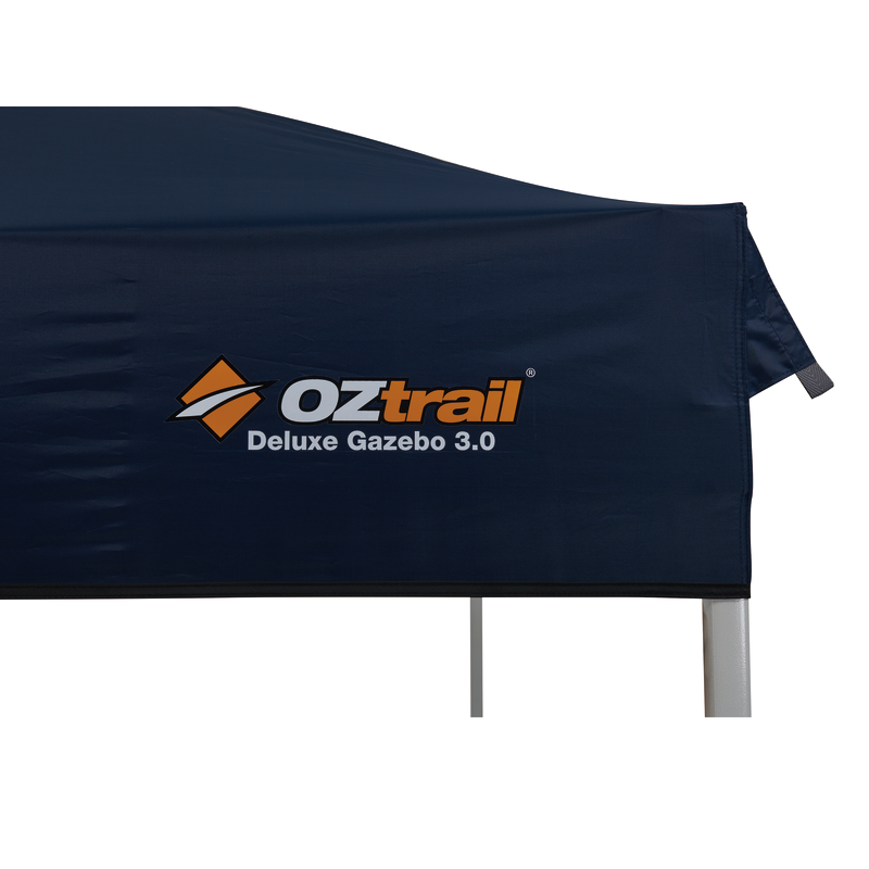 OZTRAIL 3.0M HYDROFLOW DELUXE GAZEBO BLUE