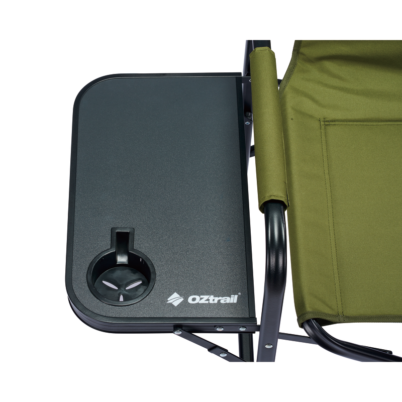 OZTRAIL DIRECTORS CLASSIC WITH SIDE TABLE