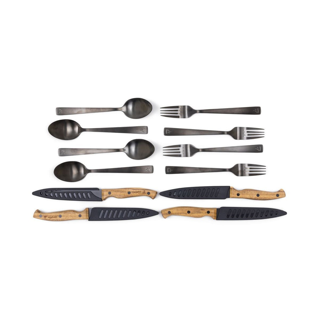 CAMPFIRE CUTLERY SET 12PC