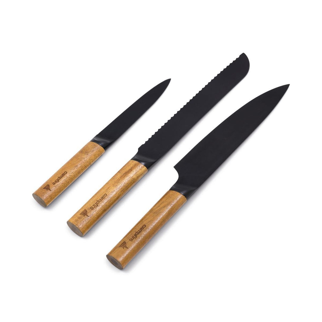 CAMPFIRE PREMIUM KNIFE SET 3 PIECE
