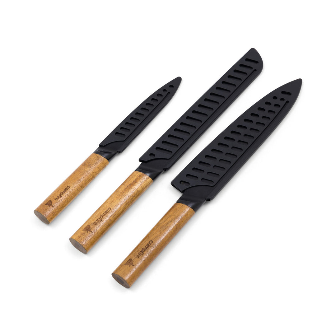 CAMPFIRE PREMIUM KNIFE SET 3 PIECE