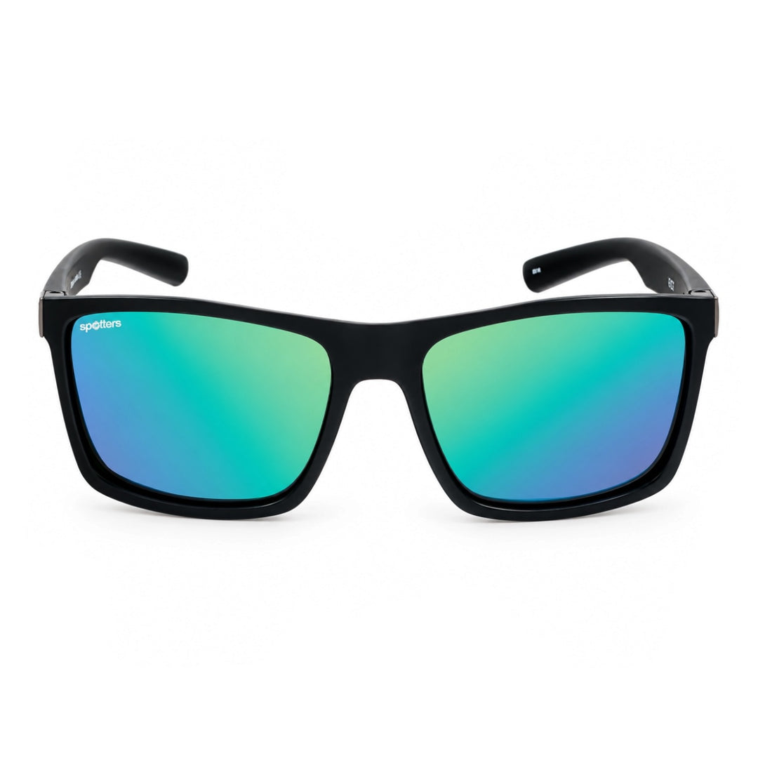 Spotters Riot Matt Black Sunglasses