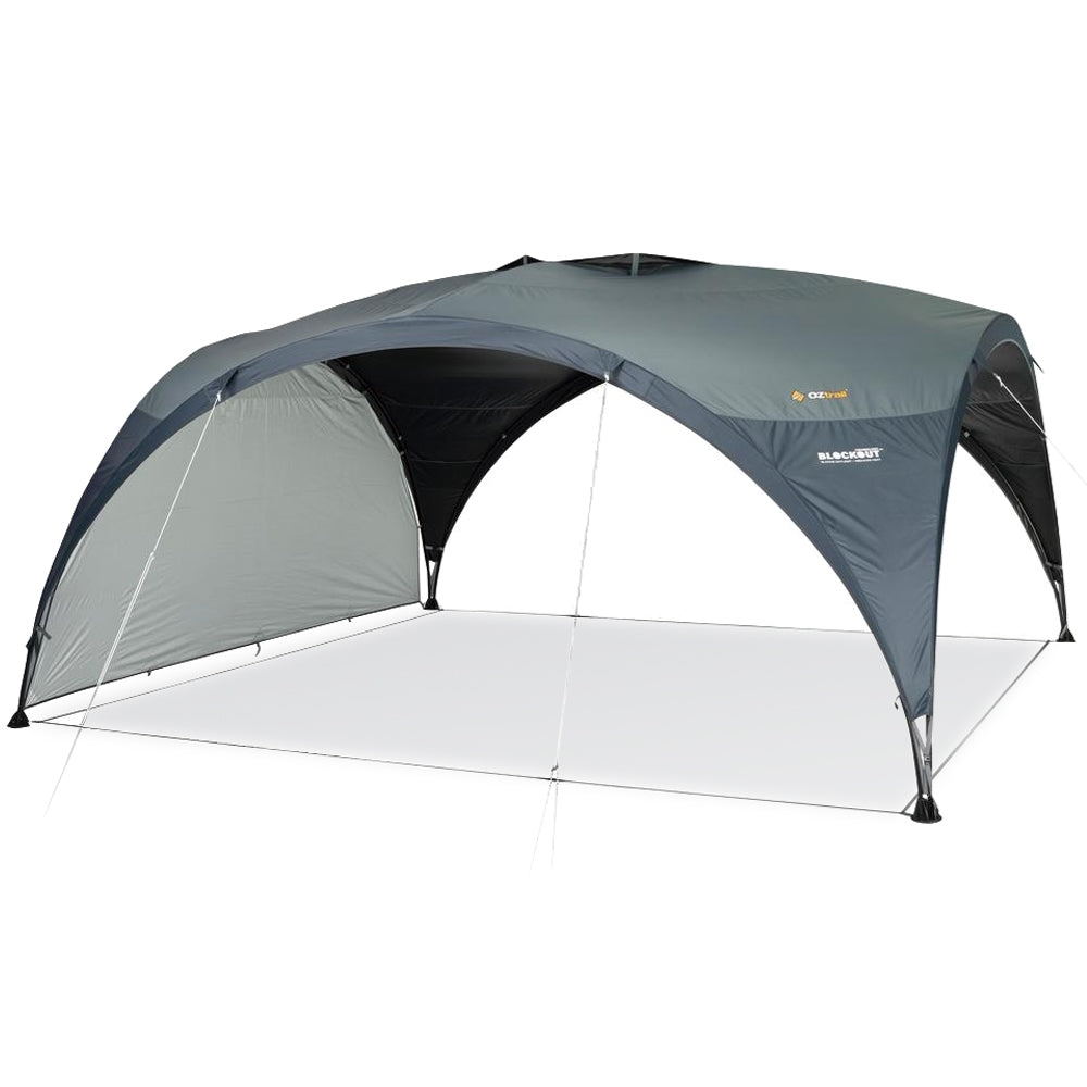 OZTRAIL SHADE DOME DELUXE WITH SUNWALL 4.2M