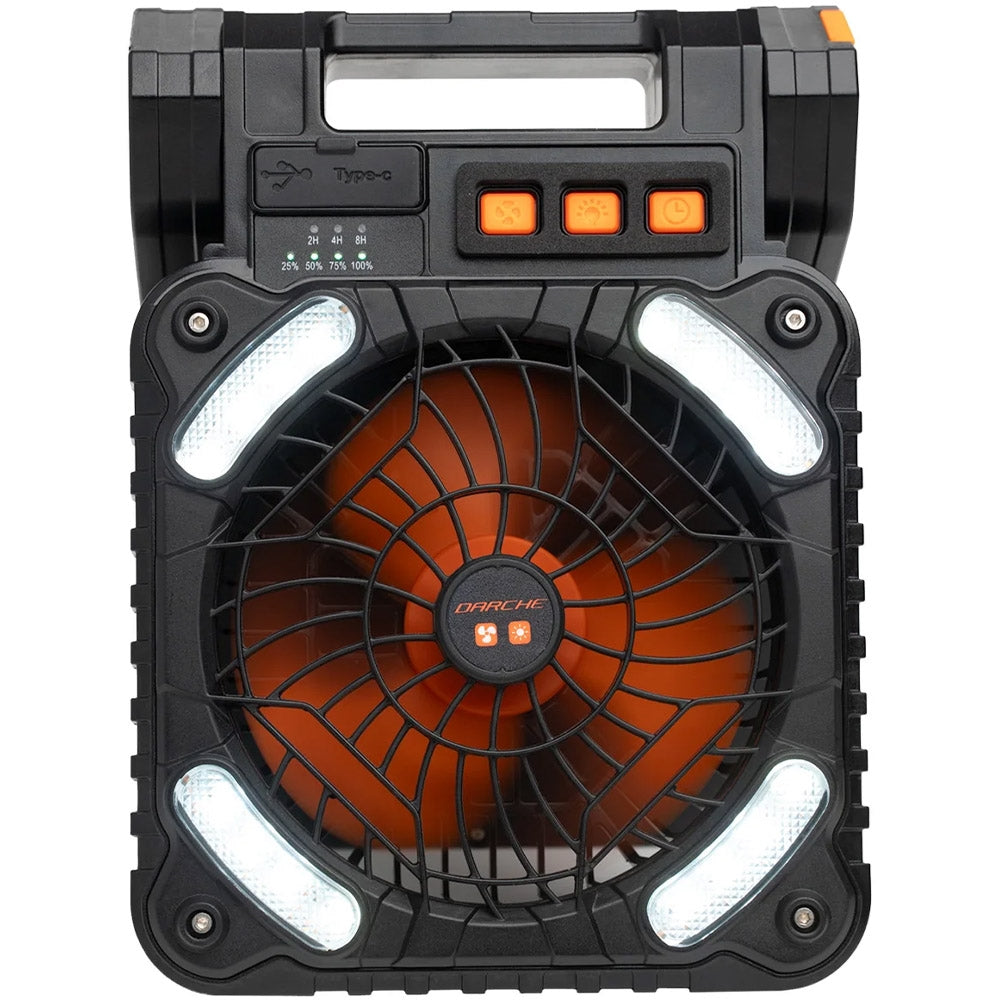 DARCHE SOLAR FAN AND LIGHT
