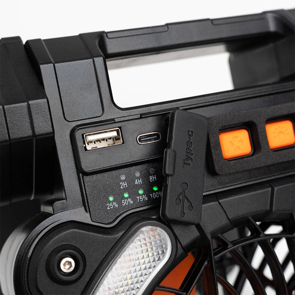 DARCHE SOLAR FAN AND LIGHT