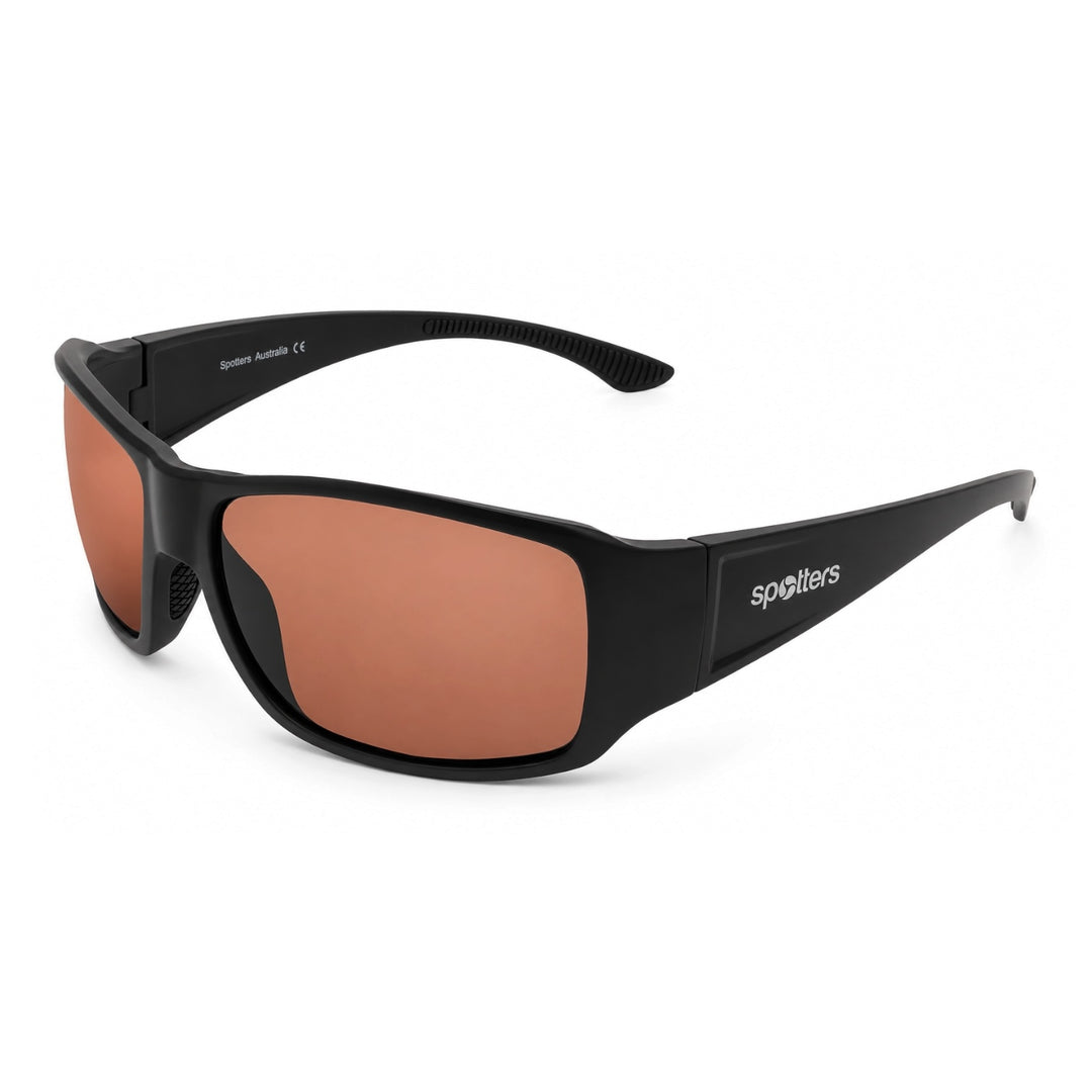Spotters Torque Matt Black Sunglasses