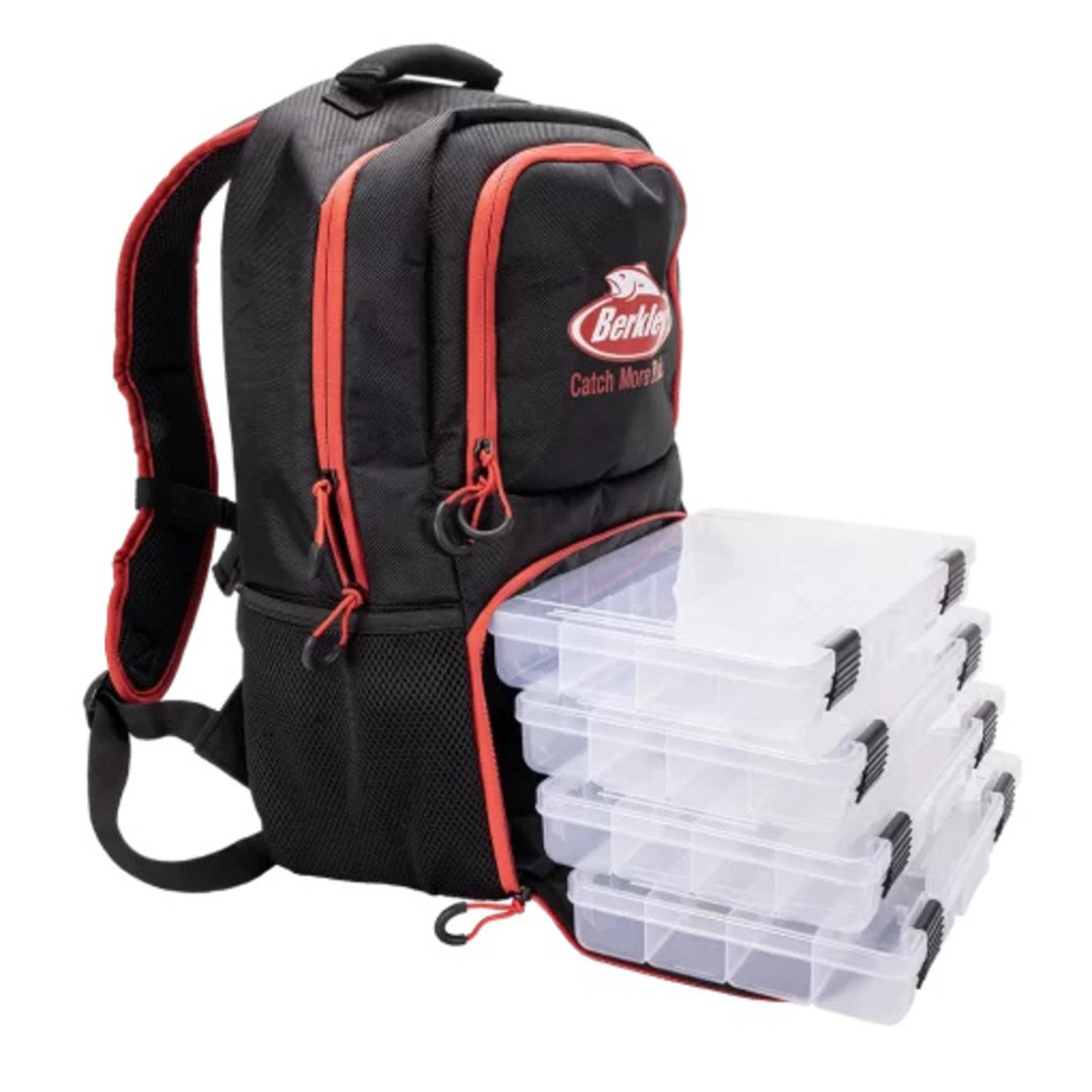 BERKLEY BACKPACK WITH 4 TACKLE TRAYS