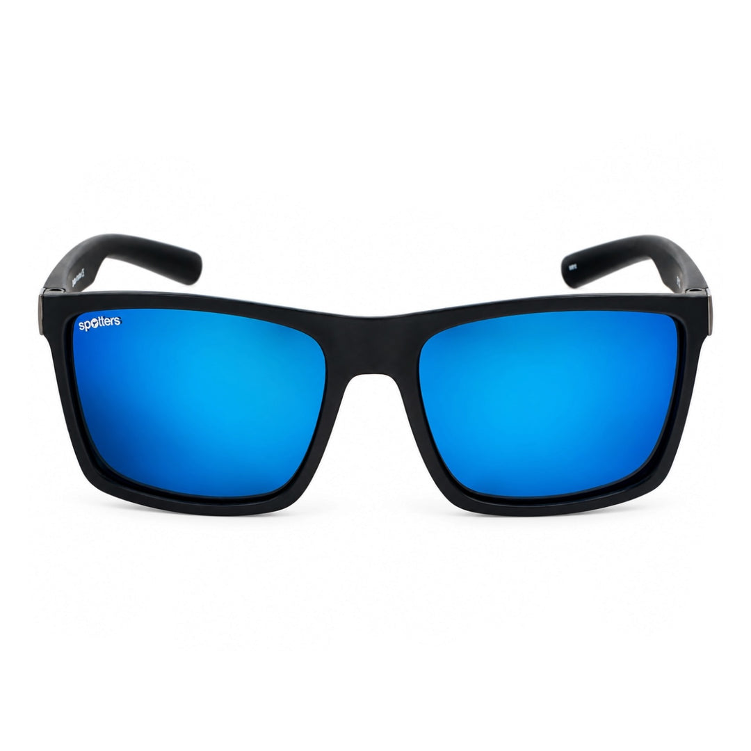 Spotters Riot Matt Black Sunglasses