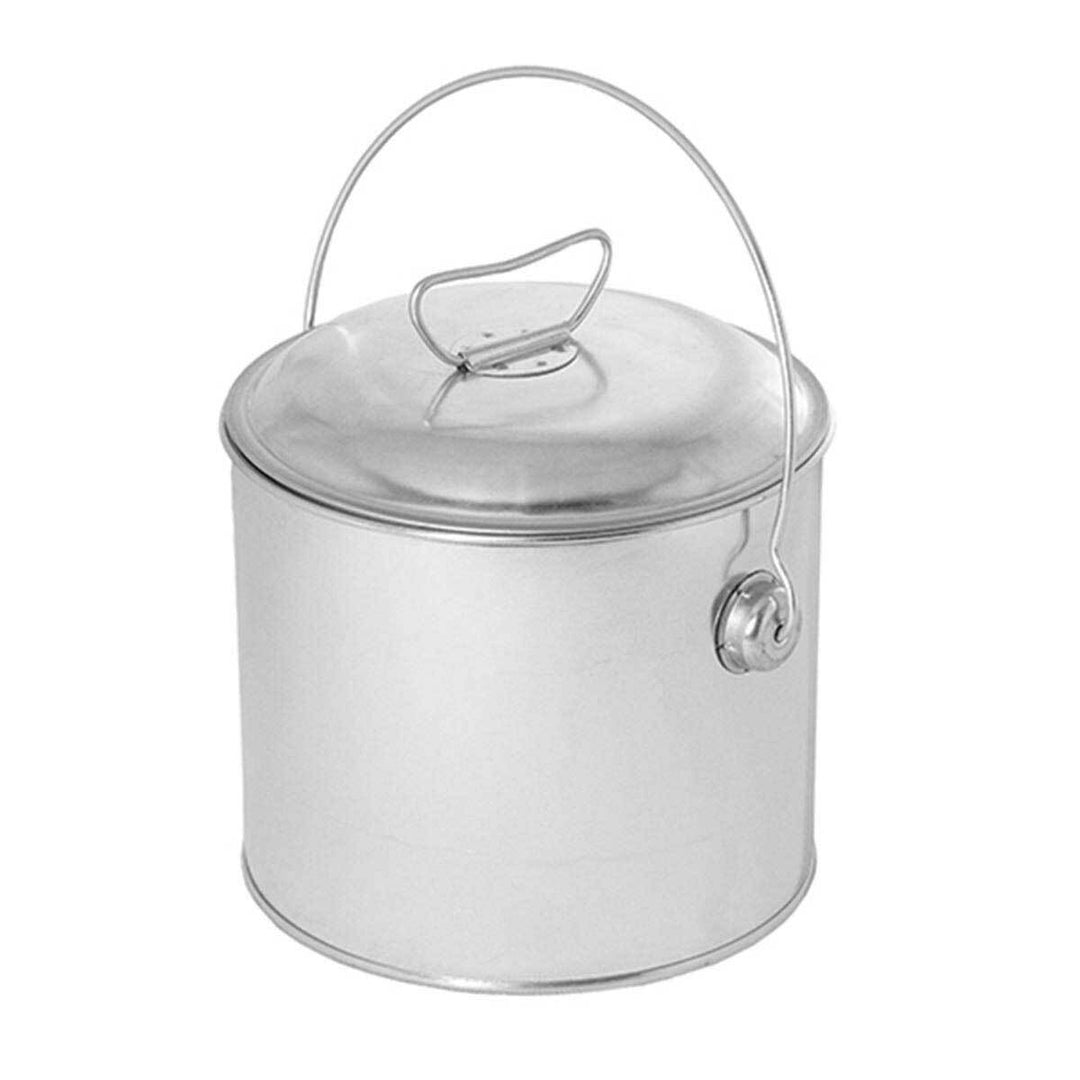 CAMPFIRE TIN BILLY CAN WITH LID 1.5L