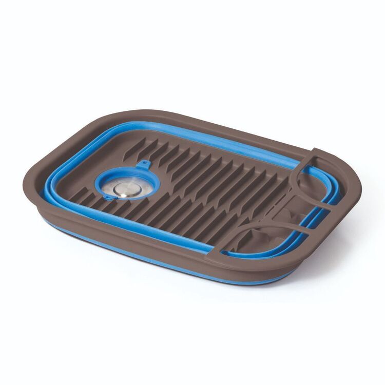 POPUP DISH TRAY & TUB 15L BLUE