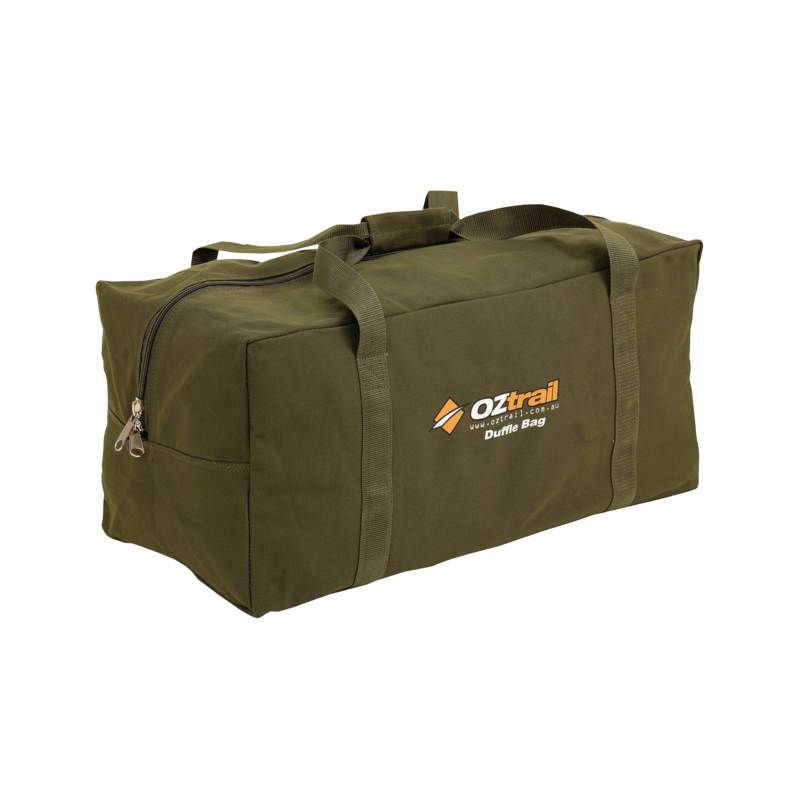 OZTRAIL CANVAS DUFFLE BAG