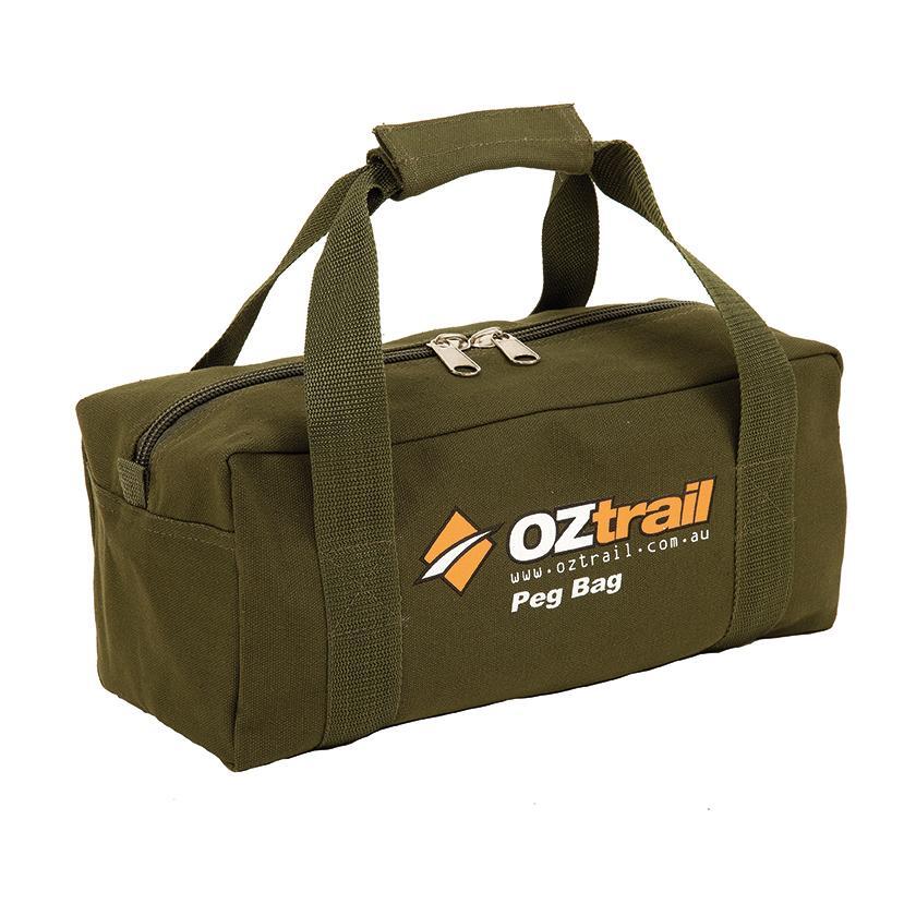 OZTRAIL CANVAS PEG BAG