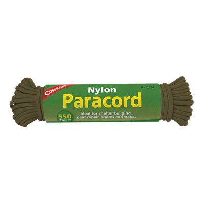 COGHLANS PARACORD 50FT TAN