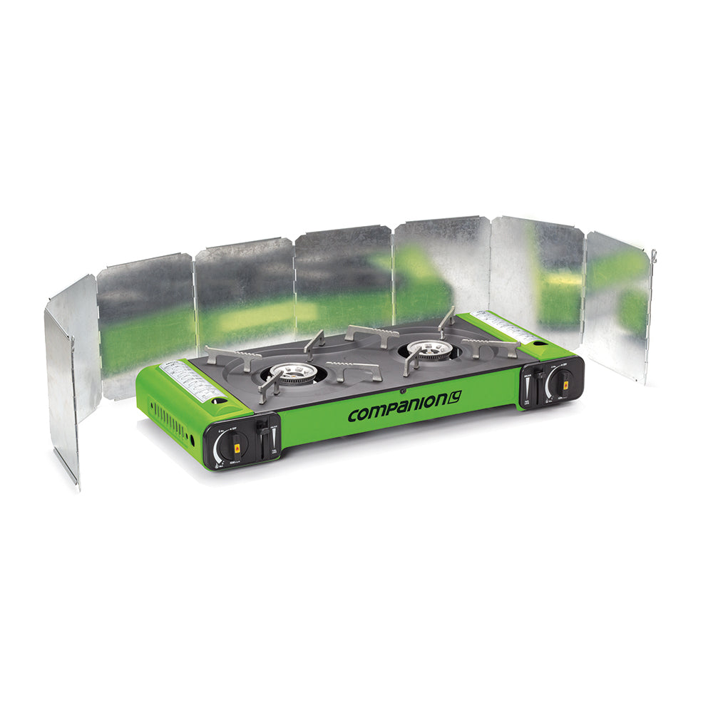 COMPANION CAMPING STOVE WINDSHIELD DOUBLE