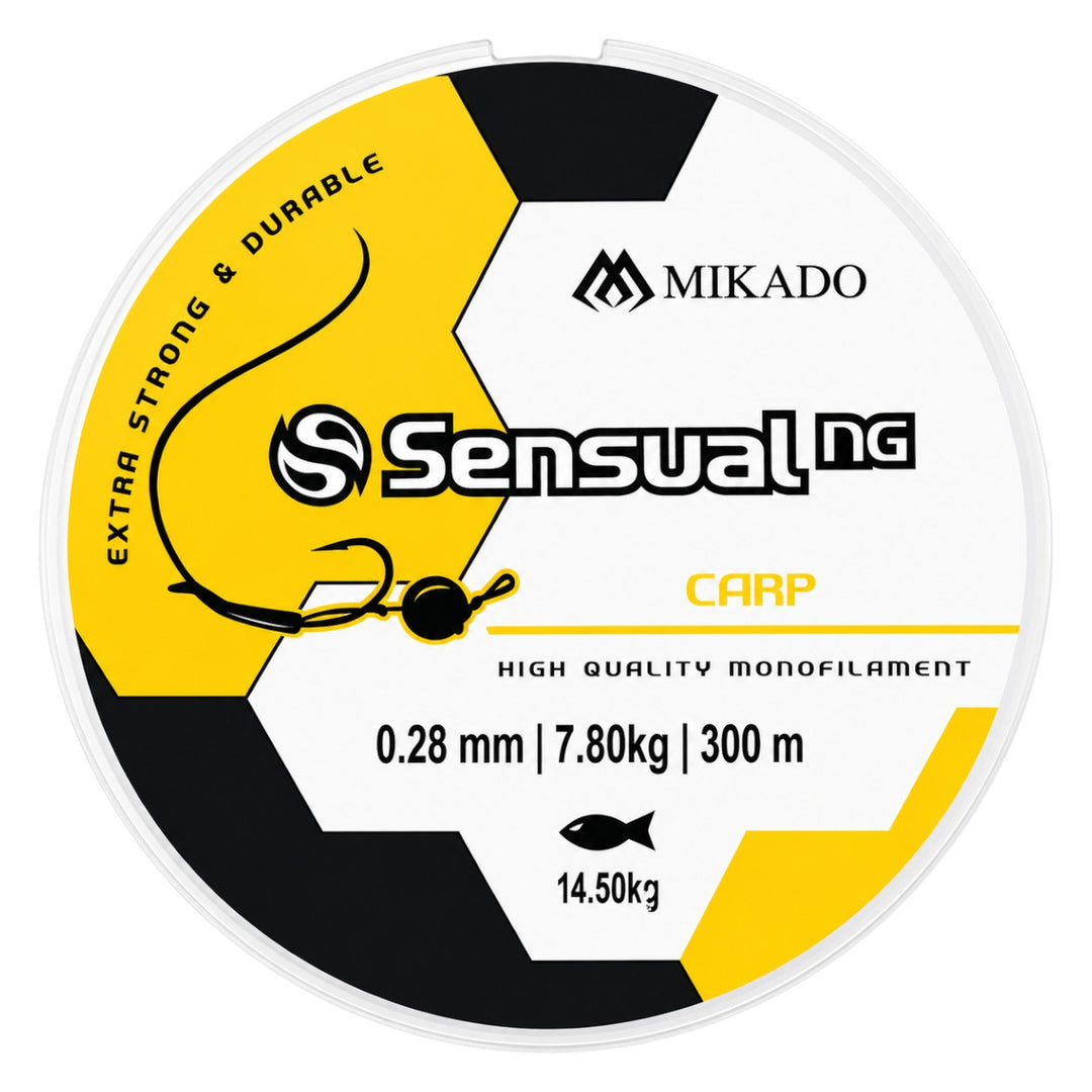 Mikado Line Sensual NG Carp 14.5Kg 300M Transparent
