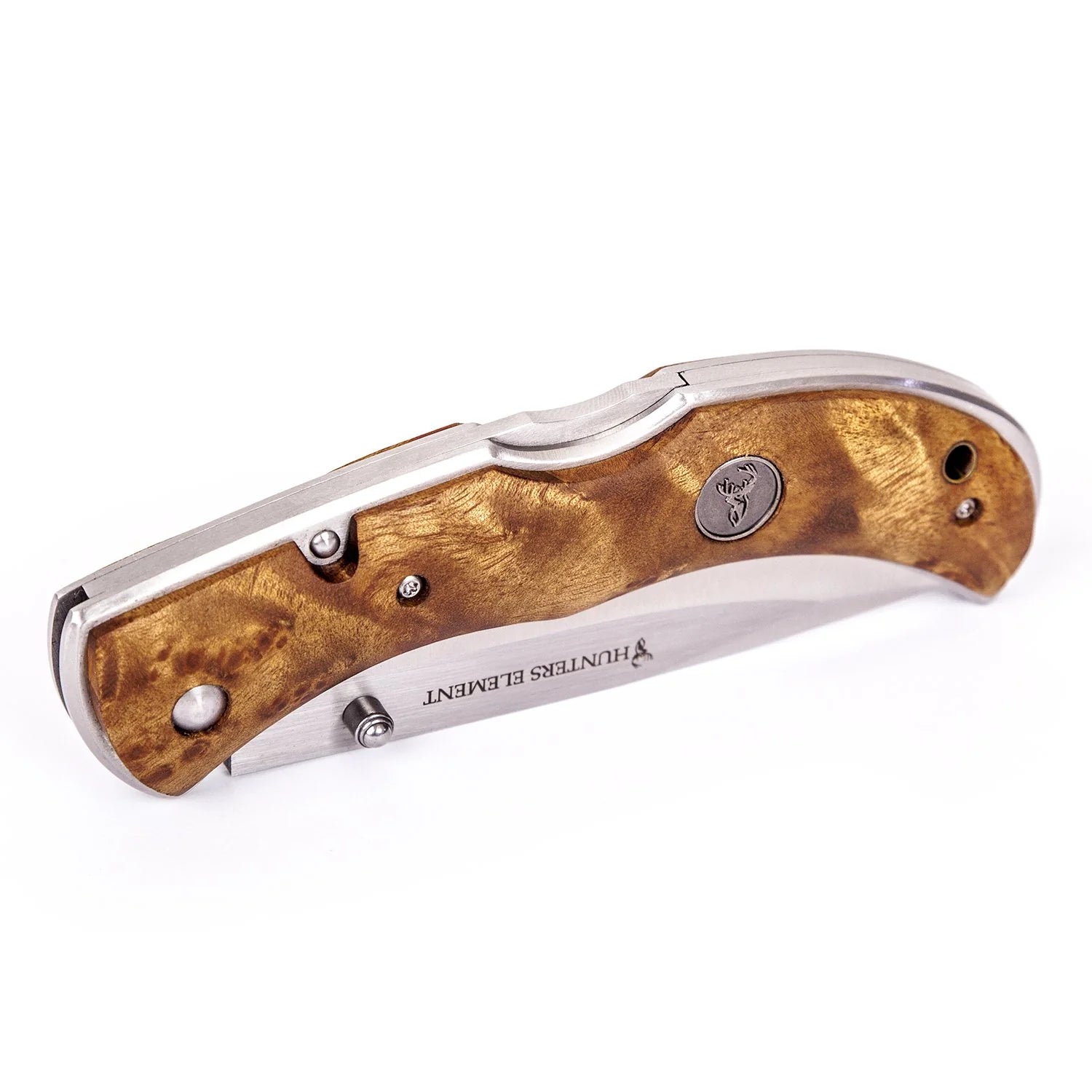 HUNTERS ELEMENT CLASSIC FOLDING DROP POINT KNIFE